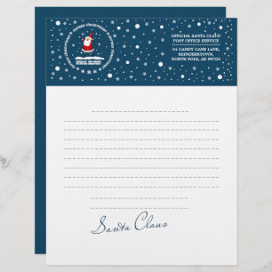 Letter from Santa Claus. Custom  Letterhead