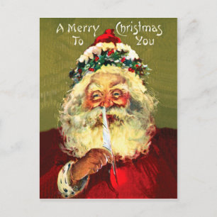 Letter from Santa Claus Postcard