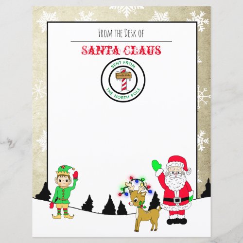 Letter from Santa from the North Pole