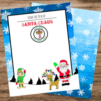 Letter From Santa From The North Pole by FeelingLikeChristmas at Zazzle