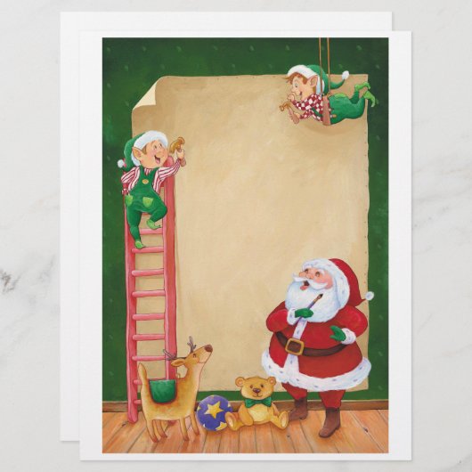 Letter From Santa: Helper Elves (Front/Back)
