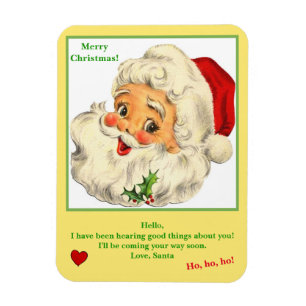 Letter from Santa Keepsake Magnet