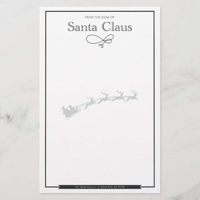  Letter From Santa Naughty Blank (Front)