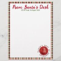 Letter from Santa with Seal