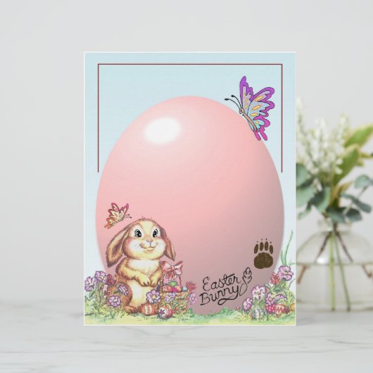 Letter From The Easter Bunny (Standing Front)