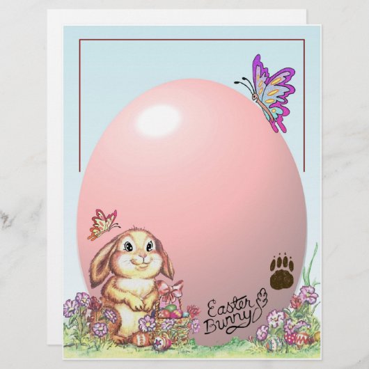 Letter From The Easter Bunny (Front/Back)