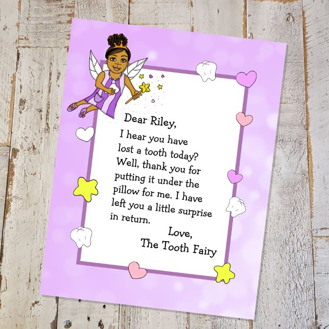 Letter from the Tooth Fairy (Creator Uploaded)
