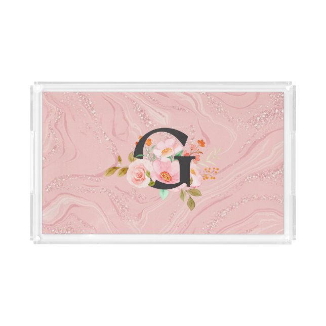 Letter G Acrylic Tray (Front)