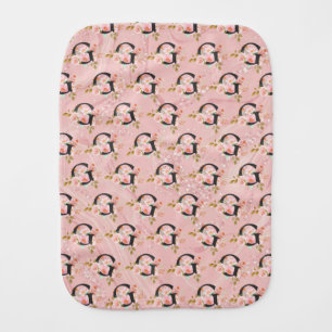 Letter G Baby Burp Cloth