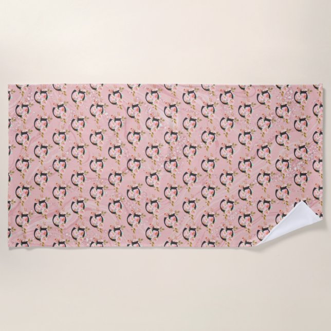 Letter G Beach Towel (Front)
