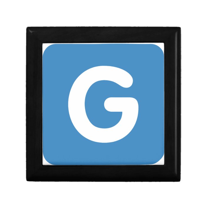 Letter G emoji Twitter Gift Box