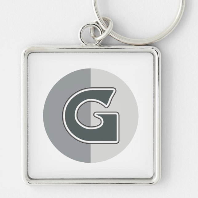 Letter G Keychain (Front)