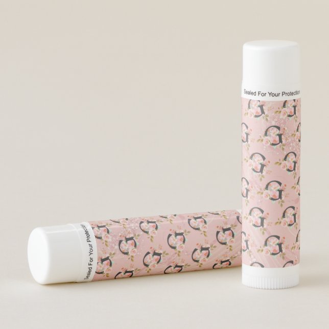 Letter G Lip Balm (Front)