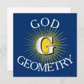 Letter G – masonic symbol (Front/Back)