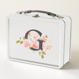 Letter G Metal Lunch Box