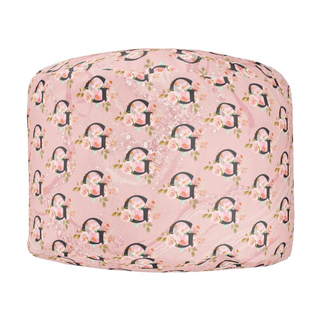 Letter G Pouf (Front)