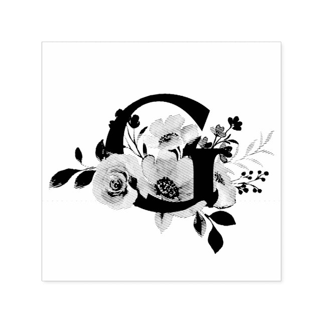 Letter G Self-inking Stamp (Design)