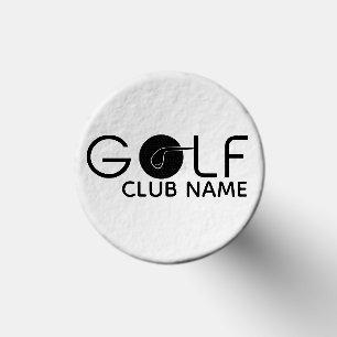 Letter Golf Club with Initial Logo Design Golf Tees