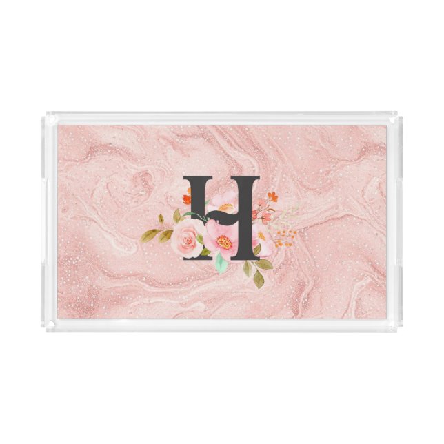 Letter H Acrylic Tray (Front)