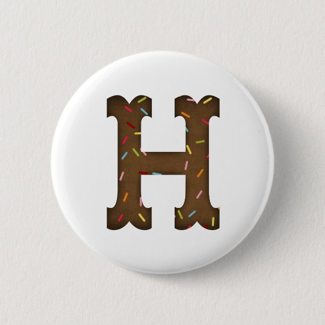 Letter H Button (Front)