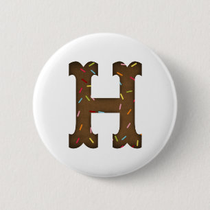 Letter H Button