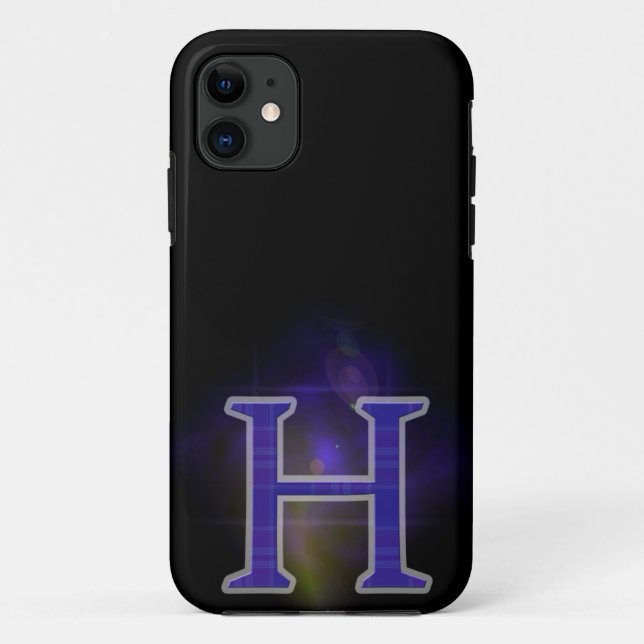 Letter H Case-Mate iPhone Case (Back)