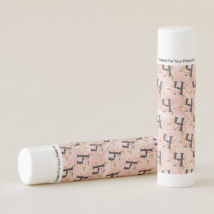 Letter H Lip Balm