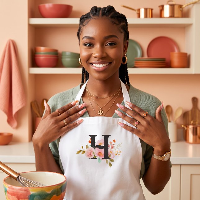 Letter H Long Apron (Creator Uploaded)