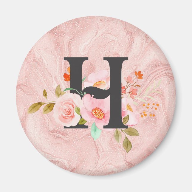 Letter H Magnet (Front)