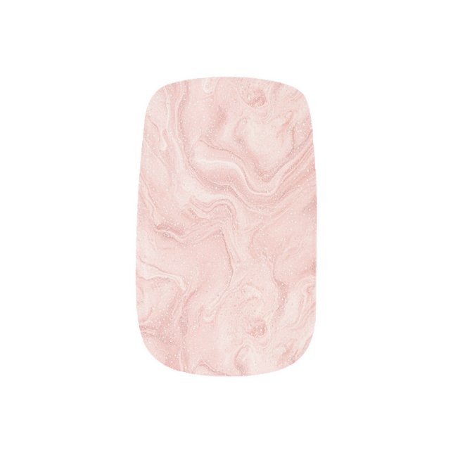 Letter H Minx Nail Art (Left Thumb)
