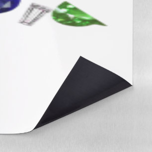 Letter H Monogram Magnetic Dry Erase Sheet