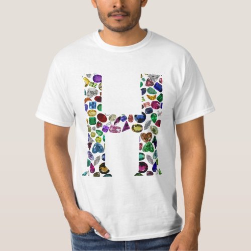 Letter H Monogram T_Shirt