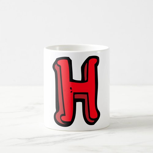 Letter H Mug