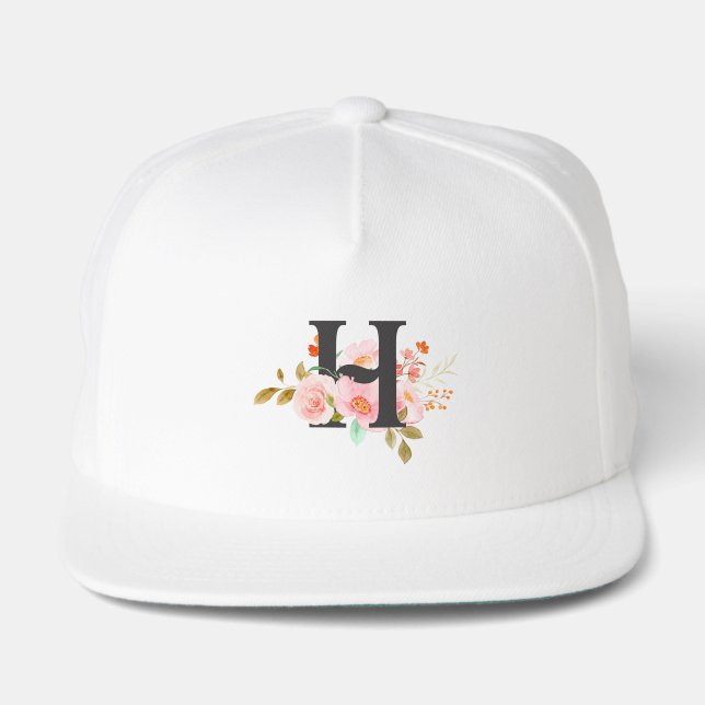 Letter H Snap Back Hat (Front)
