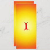 Letter I Book Mark (Front/Back)