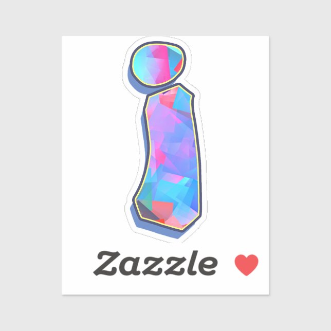 Letter i - Color Mix Sticker (Sheet)