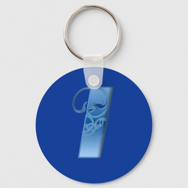 Letter I Keychain (Front)