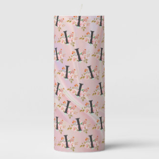 Letter I Pillar Candle