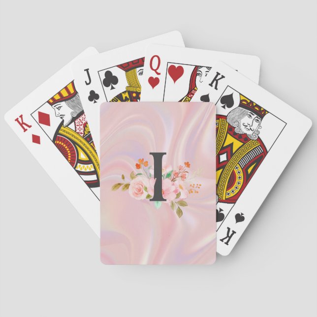 Letter I Poker Cards (Back)