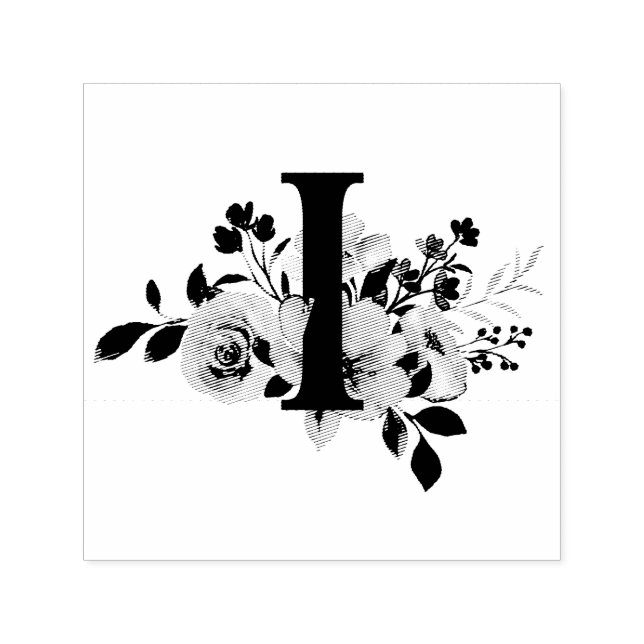 Letter I Self-inking Stamp (Design)