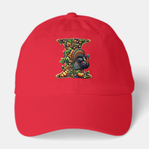 Letter I Thanksgiving gift Hat