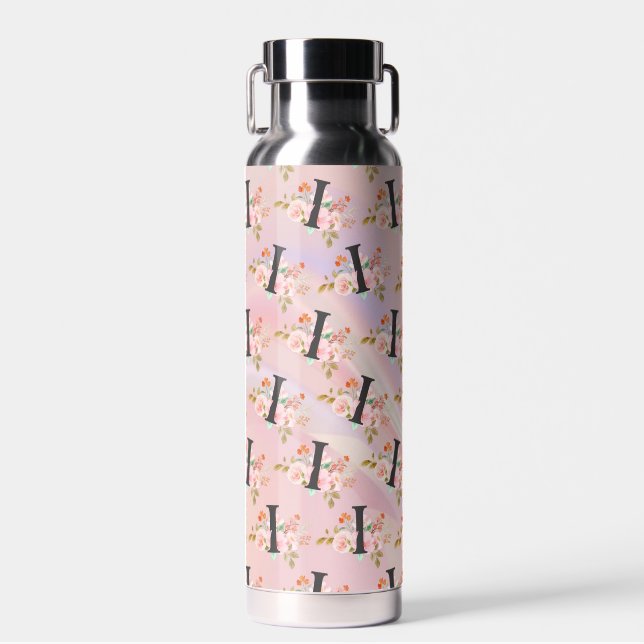 Letter I Water Bottle (Front)