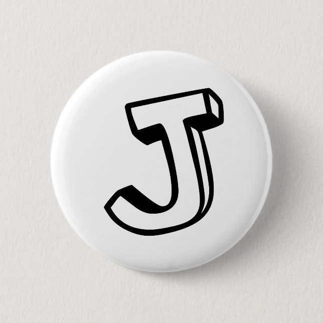 Letter J Button (Front)