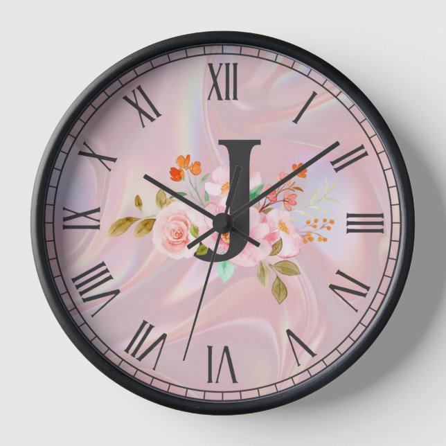 Letter J Clock (Front)