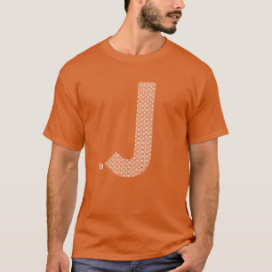 Letter J Designer T-Shirt (him or girls)