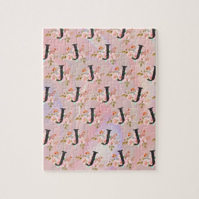 Letter J Jigsaw Puzzle (Vertical)
