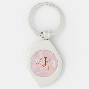 Letter J Keychain