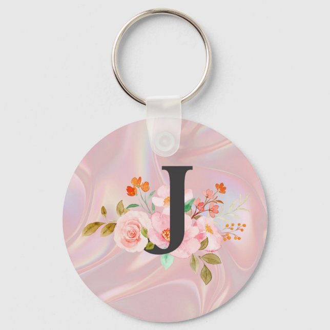 Letter J Keychain (Front)