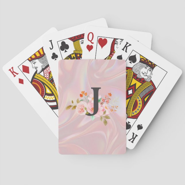 Letter J Poker Cards (Back)