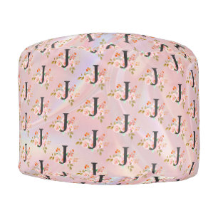 Letter J Pouf